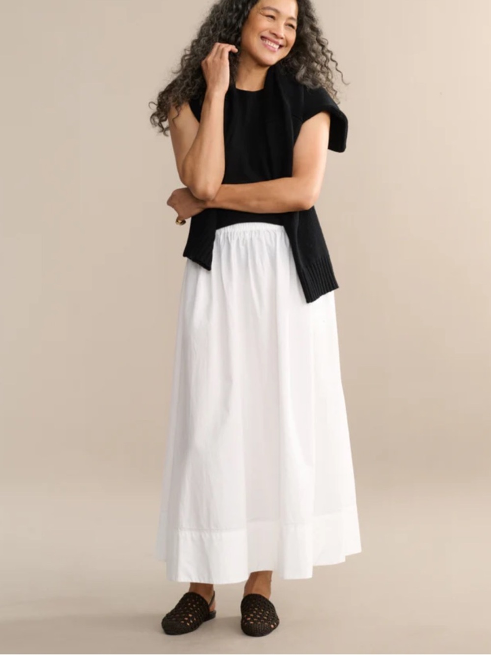 Jenni Kayne Lauren Skirt. White. Small. NWT.